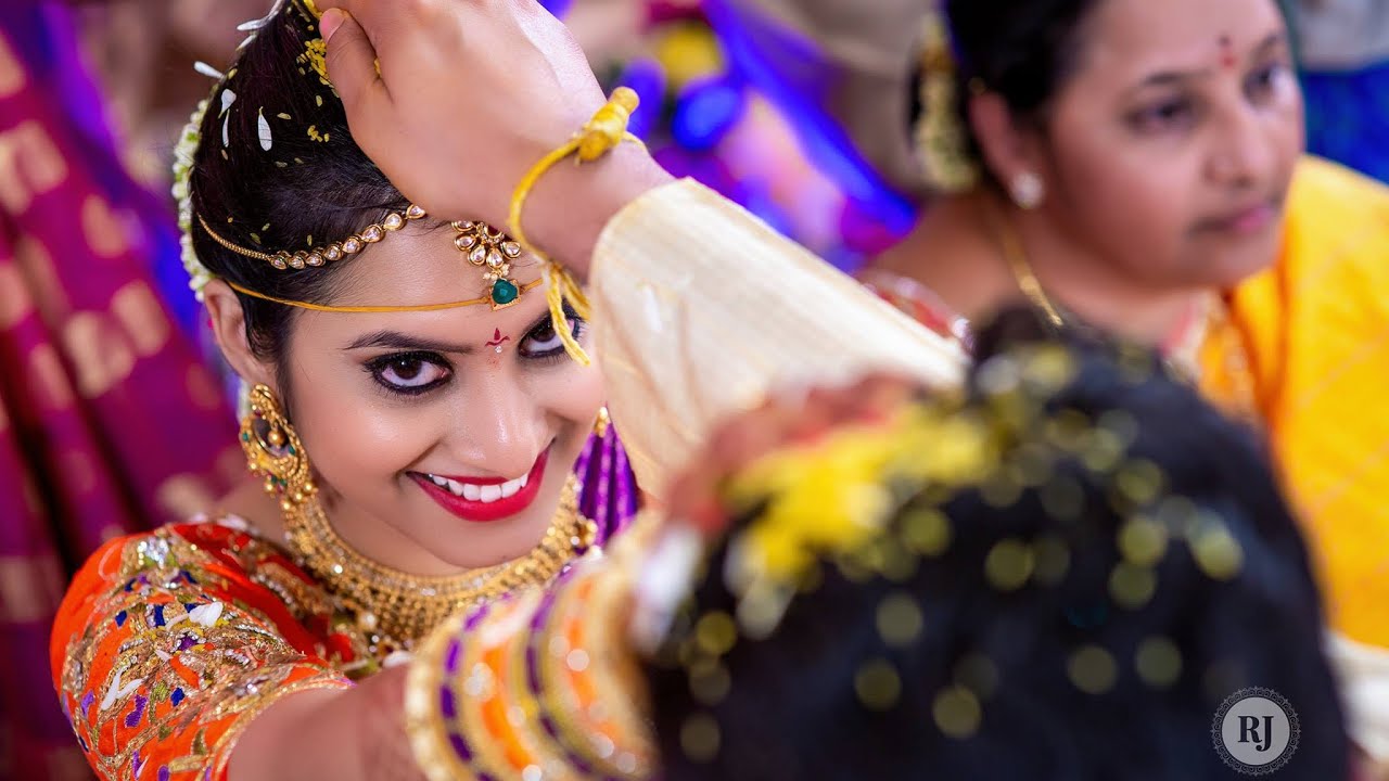 Subhash + Vinusha | Telugu Wedding Highlights by RJ Wedding Films