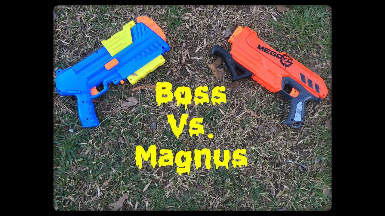 Drac Compares: Nerf "Magnus" vs Buzz Bee "Boss"