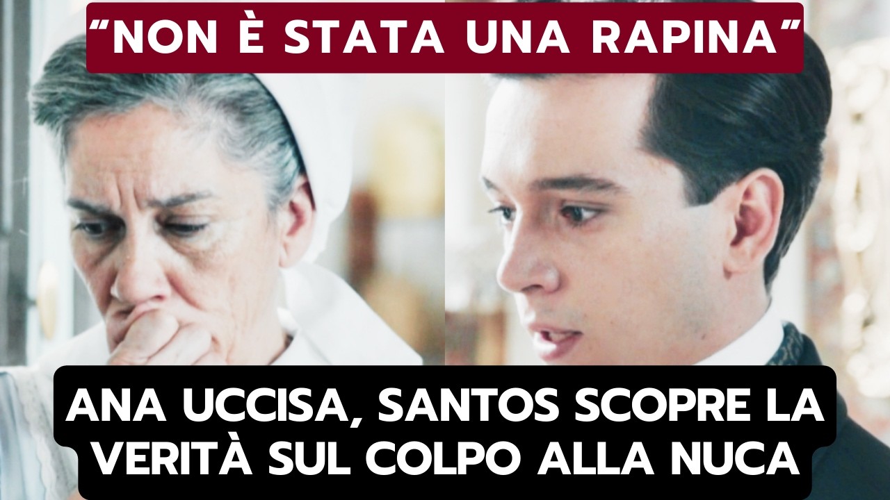 LA PROMESSA ANTICIPAZIONI: ANA UCCISA, SANTOS SCOPRE LA VERITÀ SUL COLPO ALLA NUCA