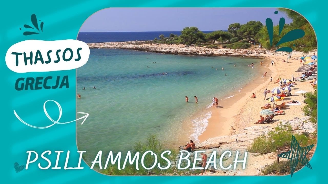 Psili Ammos Beach - Thassos - Grecja | Mixtravel.pl