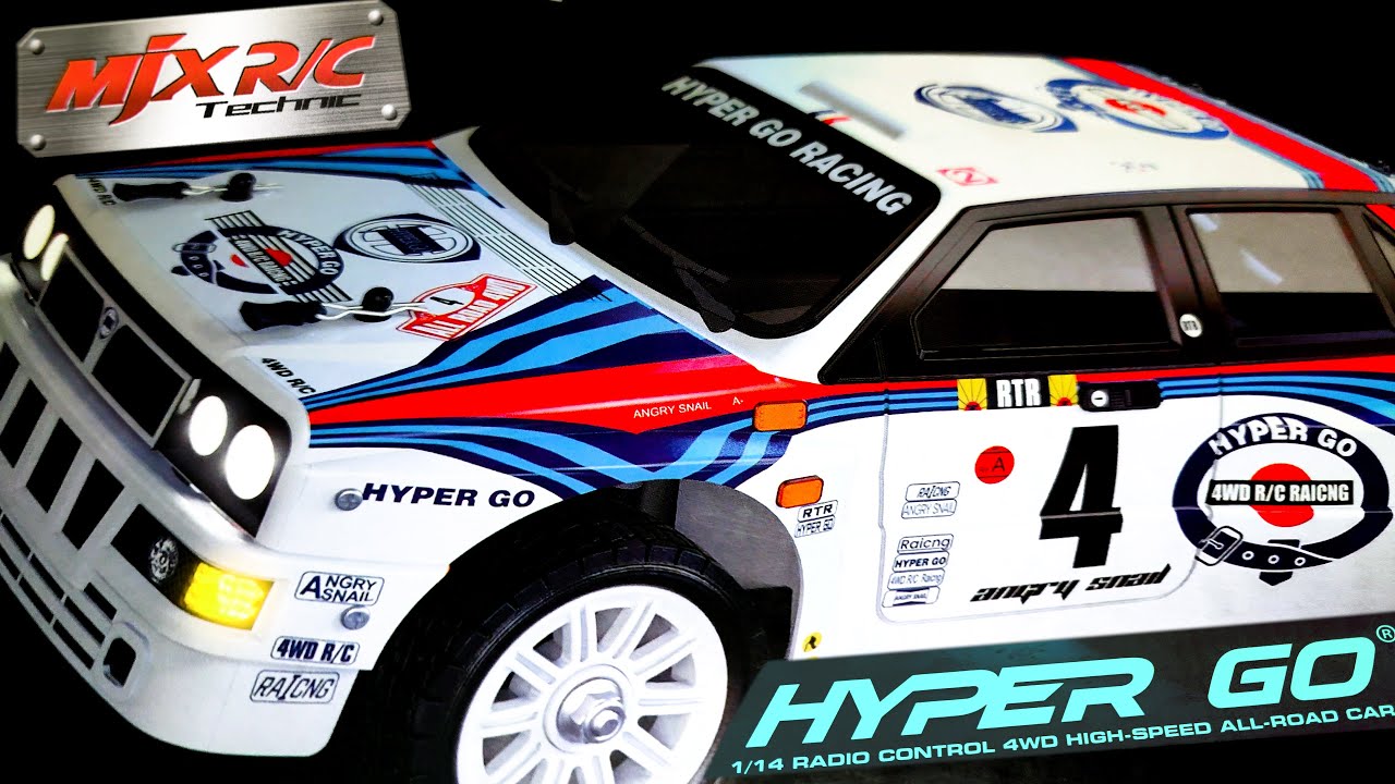 MJX Hyper Go Rally RC Drift Car 14302 Unboxing 4k