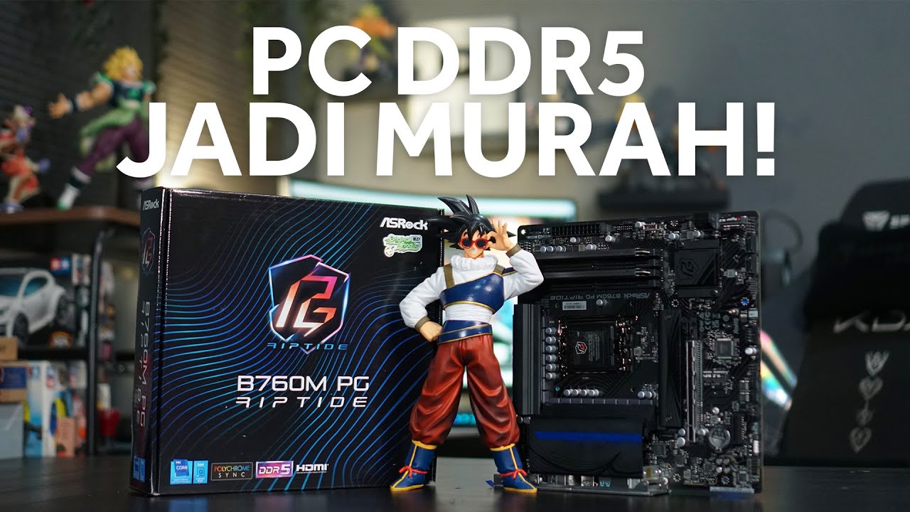 CUMA 2JUTAAN UDAH DDR5! | Review ASRock B760M PG Riptide (Indonesia)