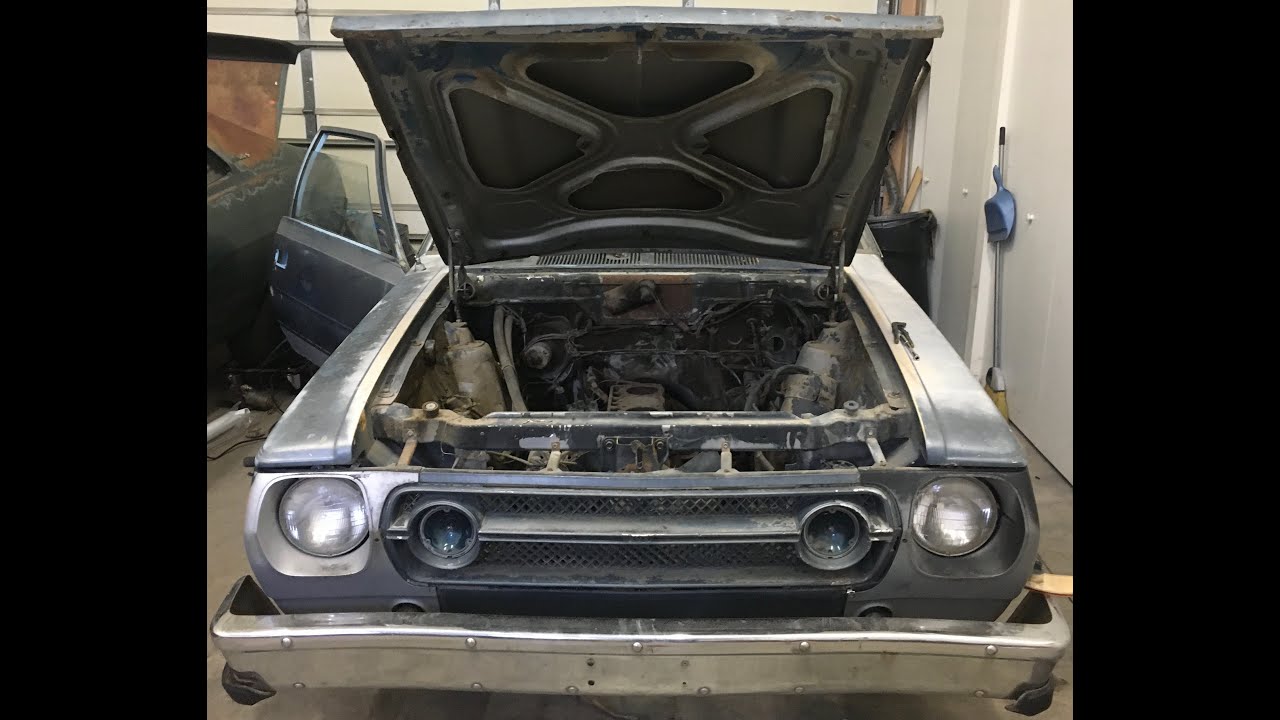 1976 AMC Gremlin, is it worth saving? well... let say its got some bad rust!