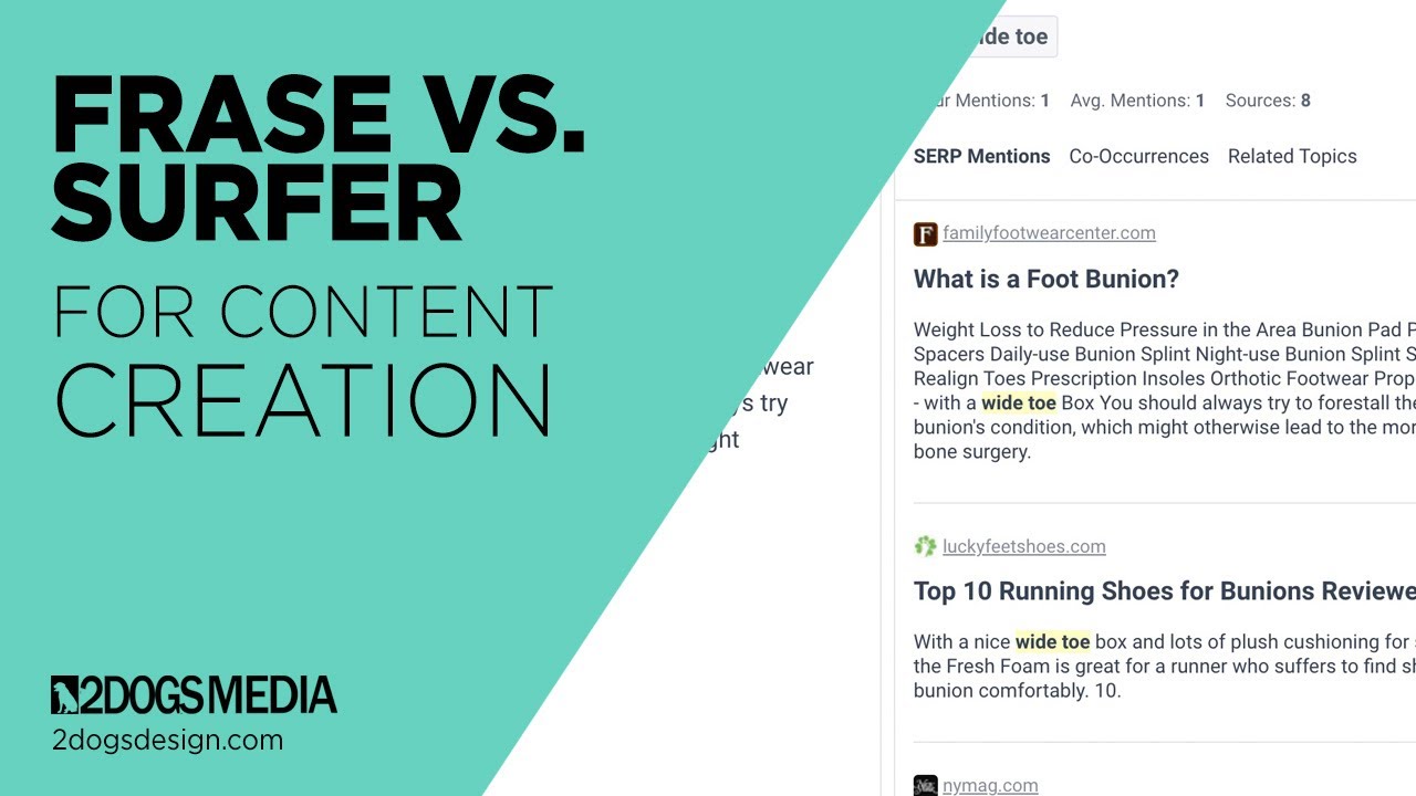 Frase vs. Surfer For Content Creation