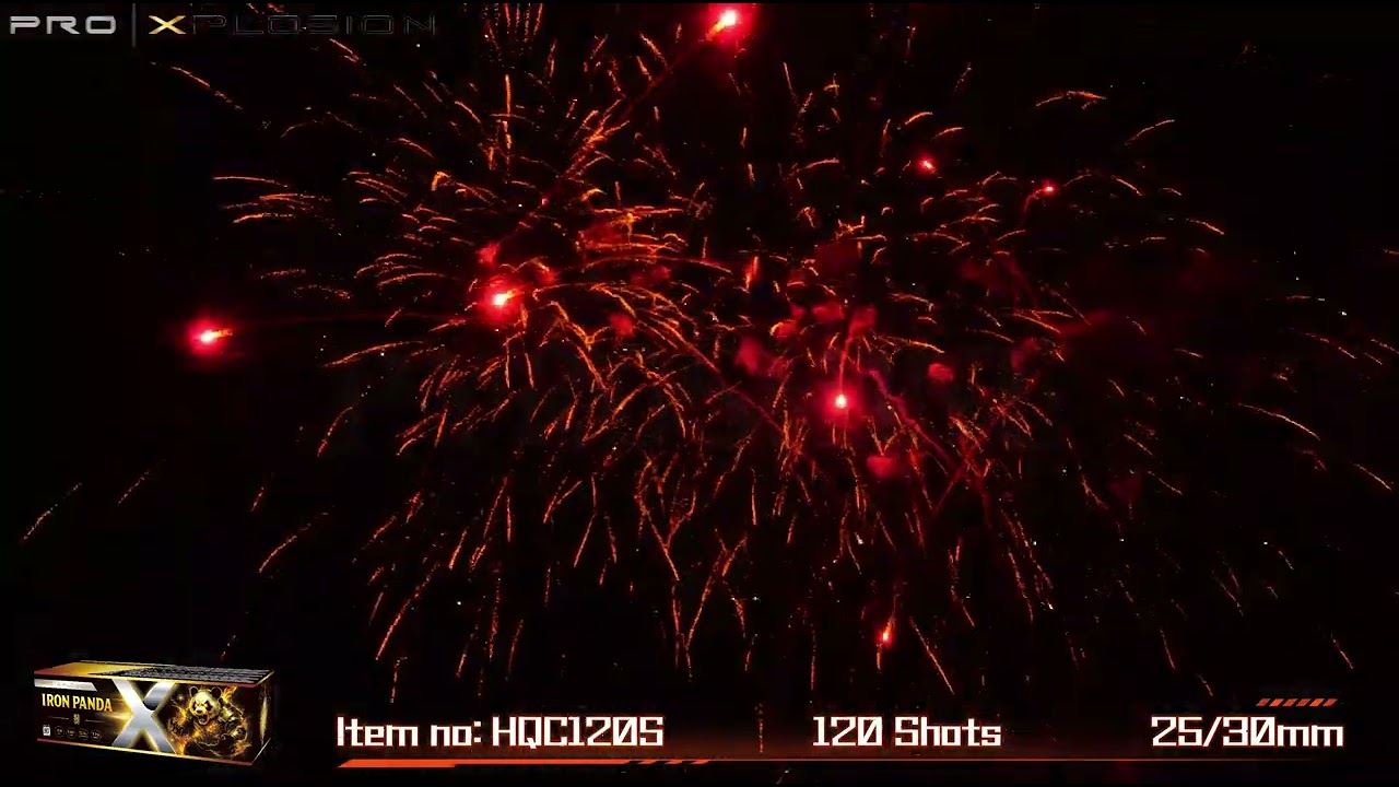 IRON PANDA - HQC120S - 1.3G - 120 shots - COMPOUND
