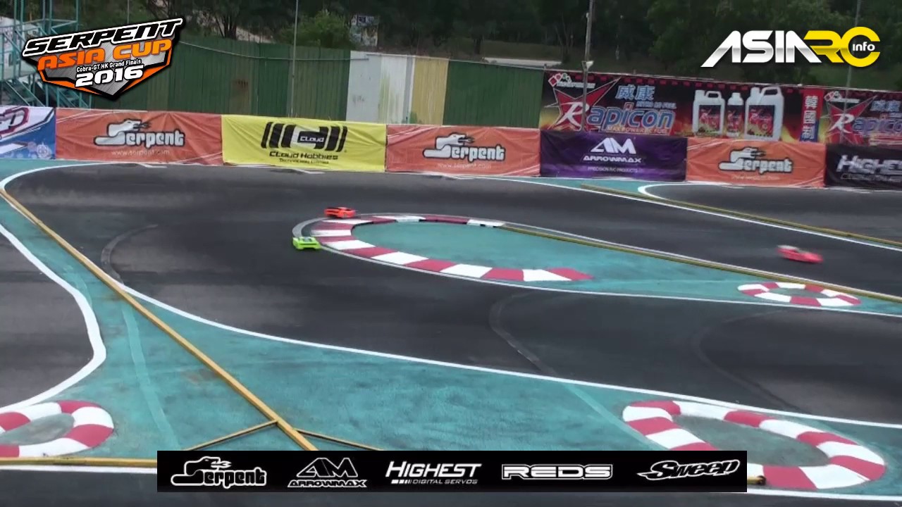 2016 SERPENT ASIA CUP  QUALIFY of GT RTR CLASS