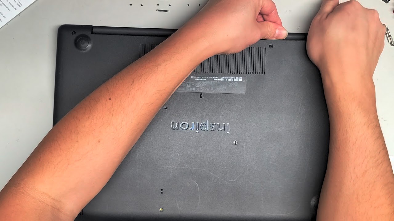 DELL Inspiron 15 3000 Disassembly RAM SSD Hard Drive Upgrade Repair