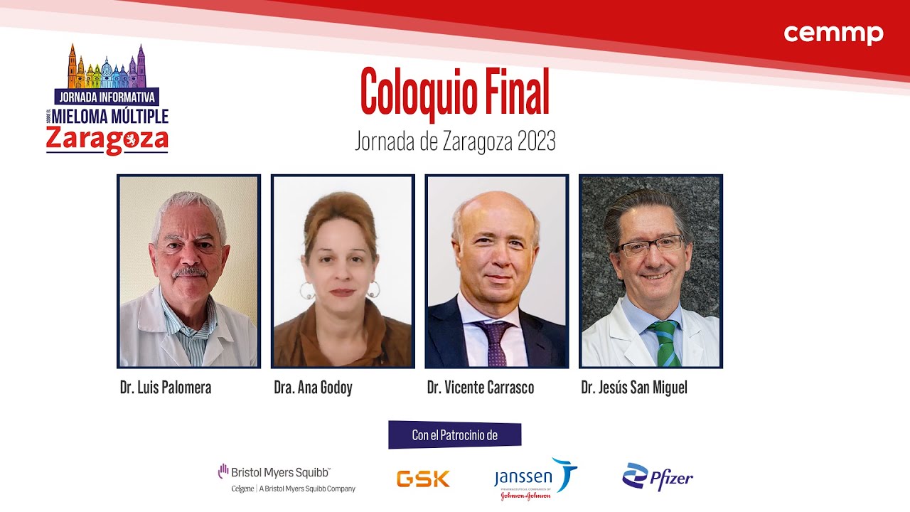 Jornada Informativa sobre Mieloma Múltiple de Zaragoza 2023 | Coloquio