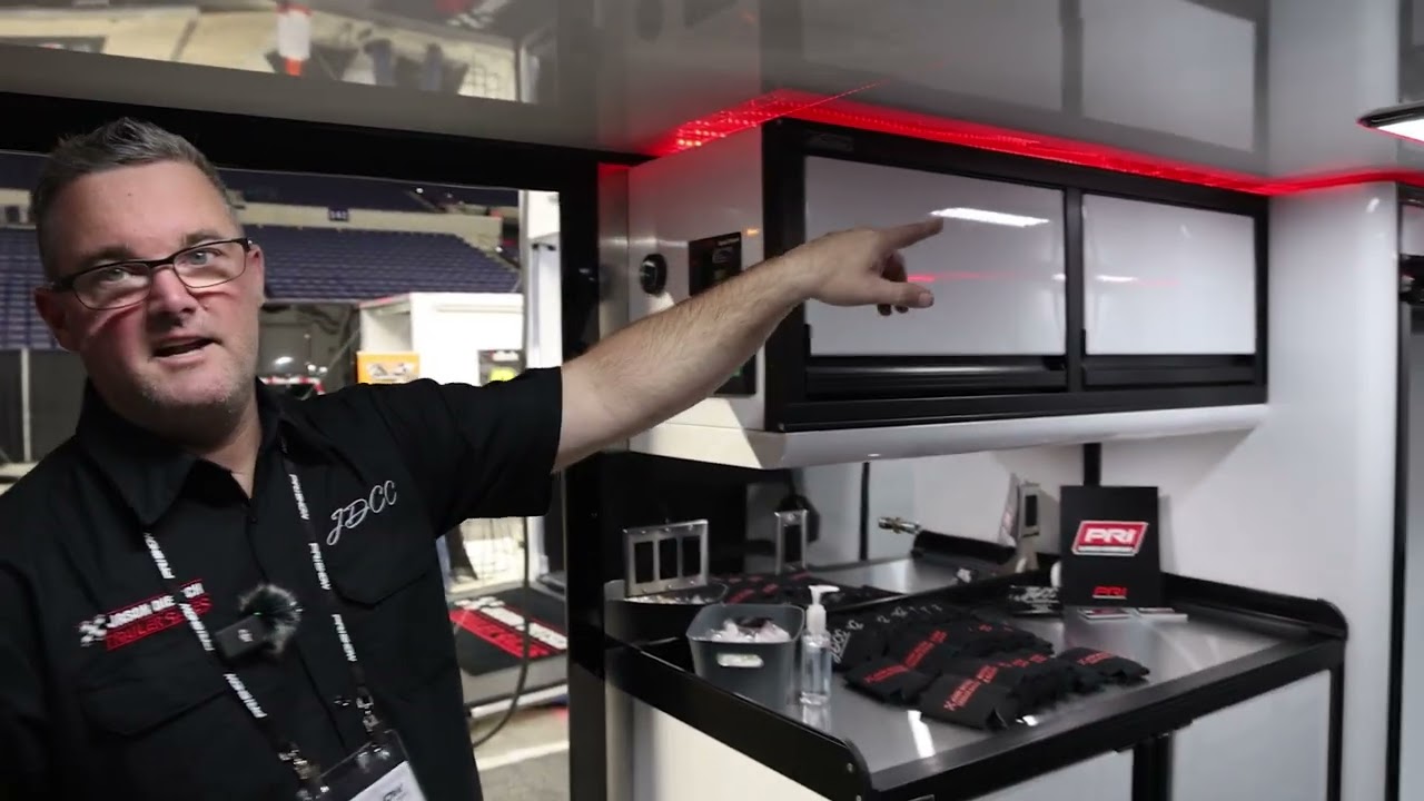 The Most Incredible Race Trailer Tour | Paddock Royalty EP 1 JDCC Custom 46' Trailer + Toterhome