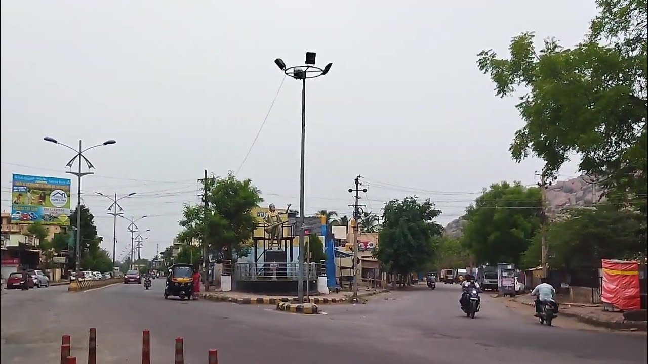 Bellary Daily Observation | View of All Circles in Ballari City & Streets | Lockdown Updates.