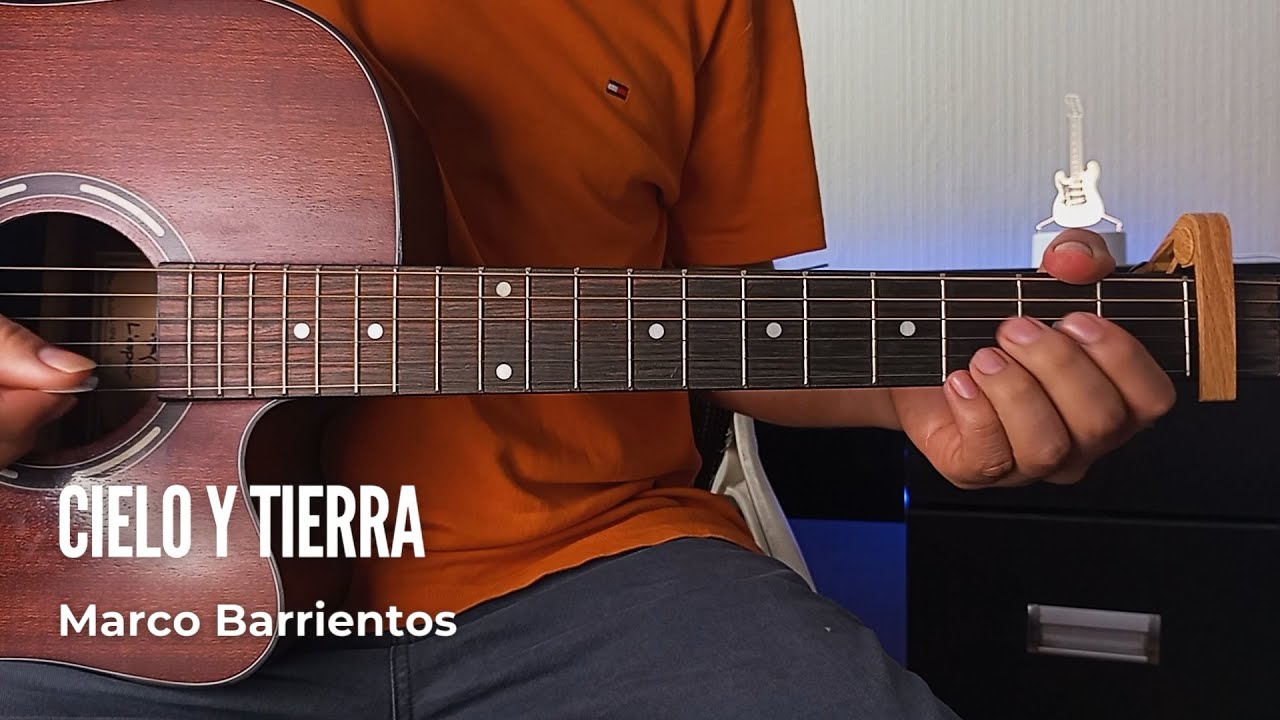 Cielo y Tierra - Marco Barrientos ft. Israel Chaparro | Cover en Guitarra Acústica 🎸Música Cristiana