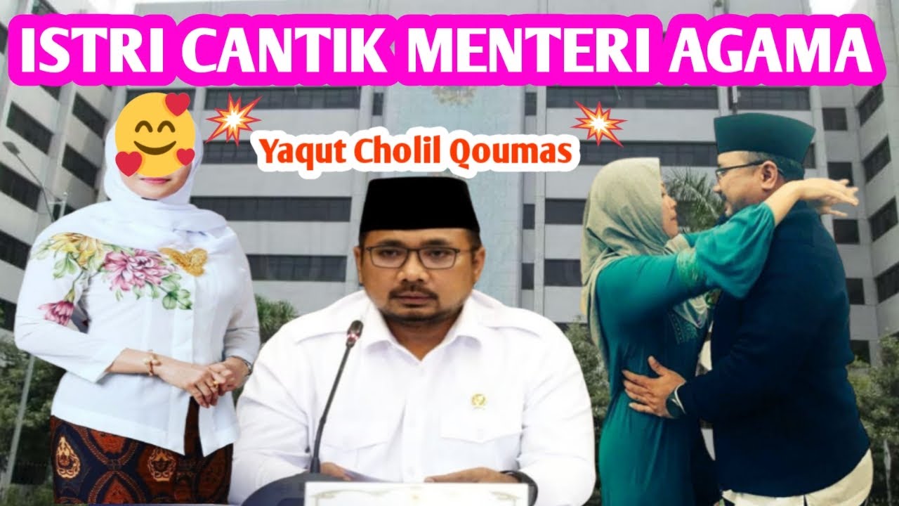 Istri Cantik Menteri Agama Yaqut Cholil Qoumas