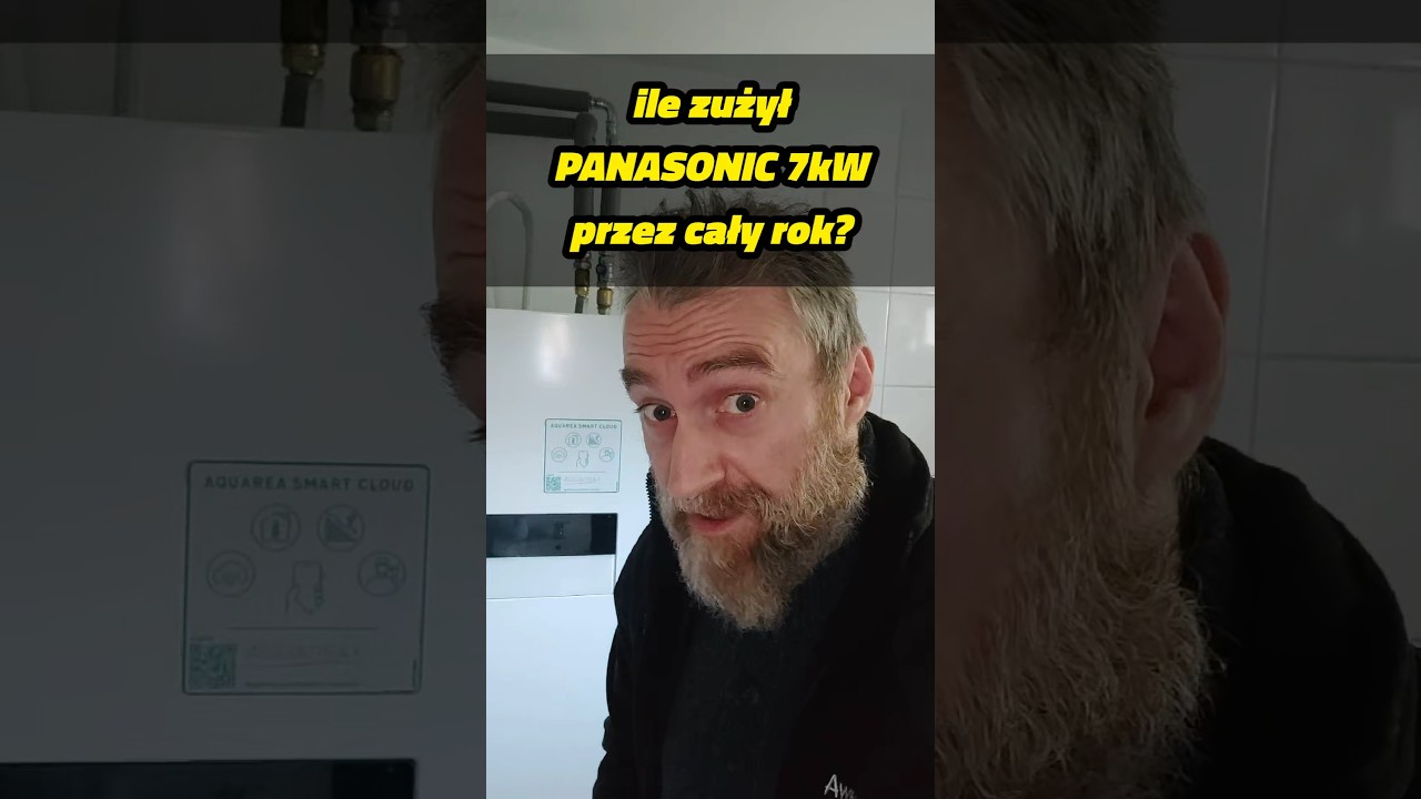 Ile zużyła pompa ciepła Panasonic 7 kW w sezonie 2024/25. #pompaciepła #panasonic
