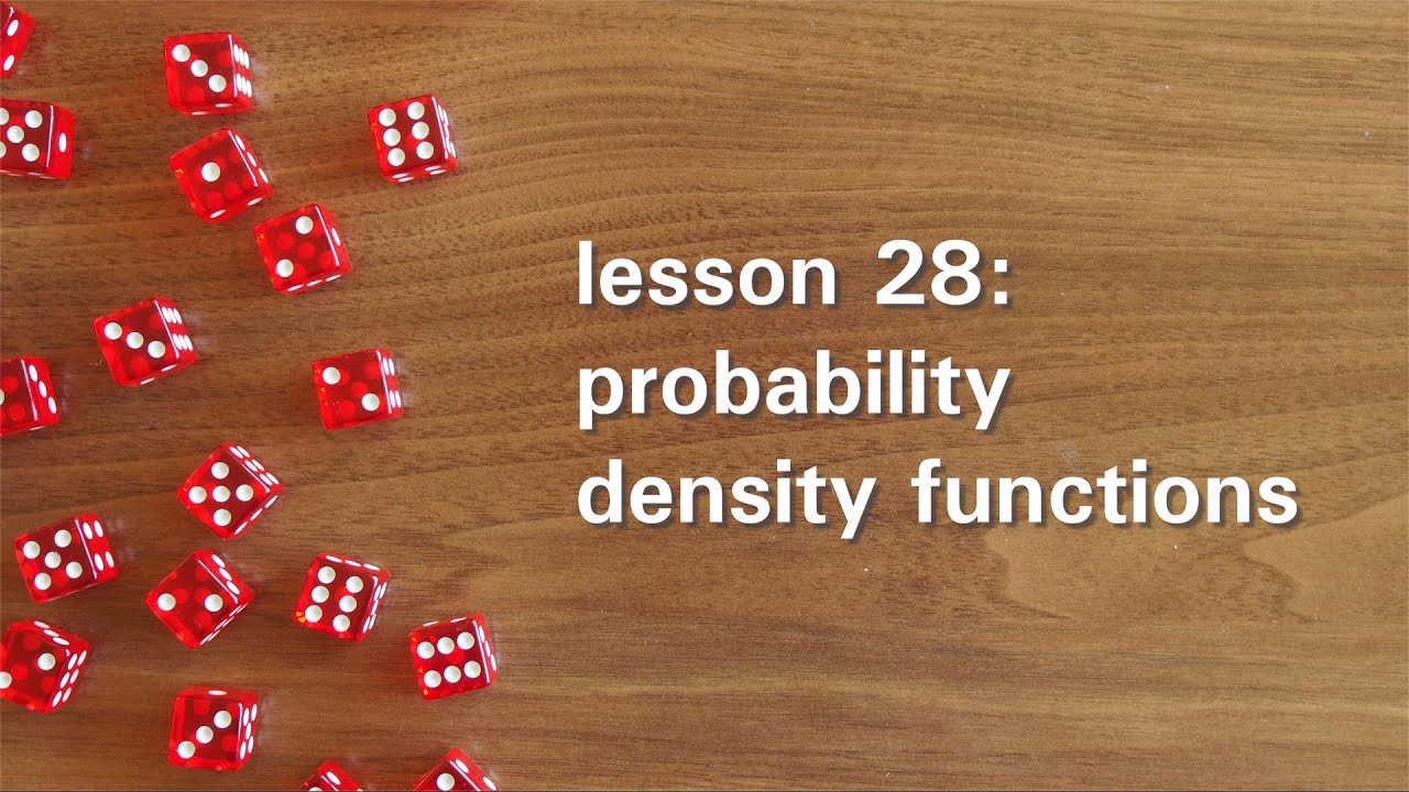 PB28: Probability Density Functions