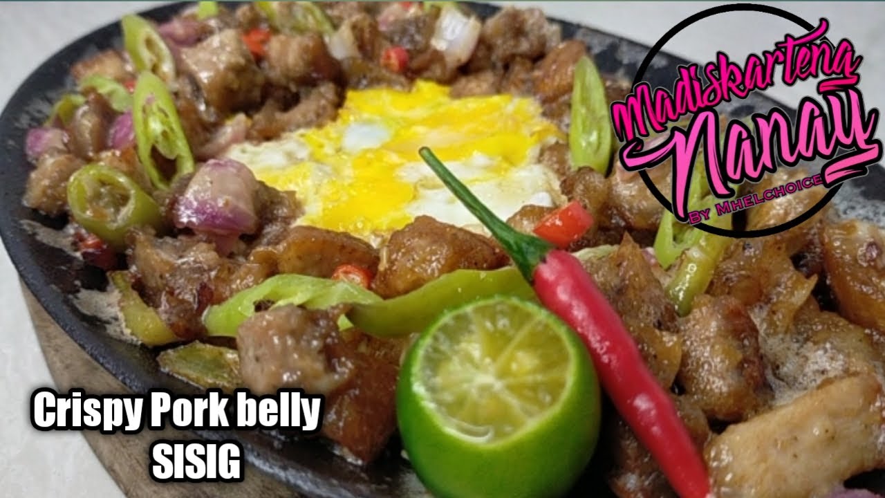 Crispy Pork belly Sisig by mhelchoice Madiskarteng Nanay