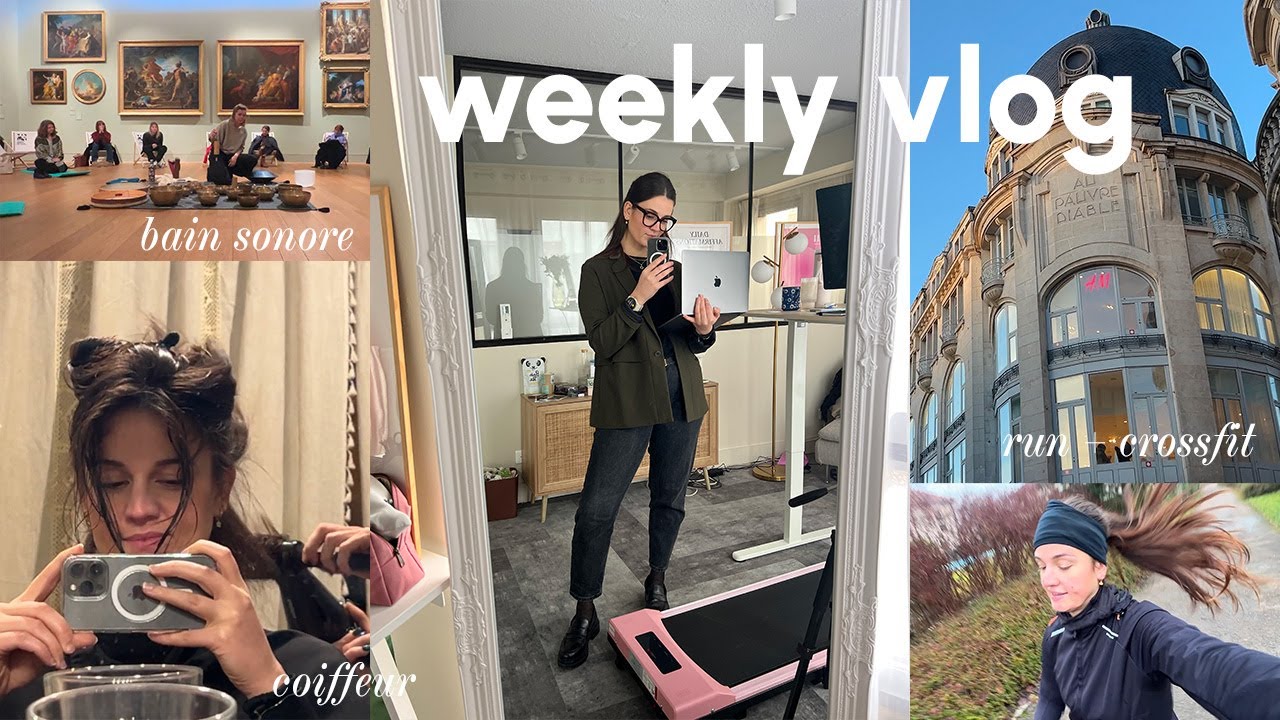 COZY VLOG | On commence l'année ensemble 🫶🏼 l bain sonore - mon avis sur les résolutions et le sport