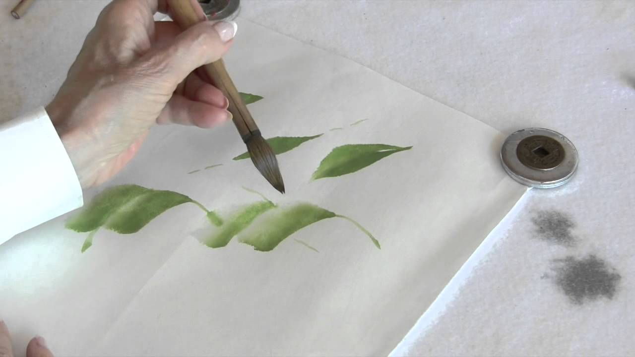 Chinese Brush Painting 101: Leaves