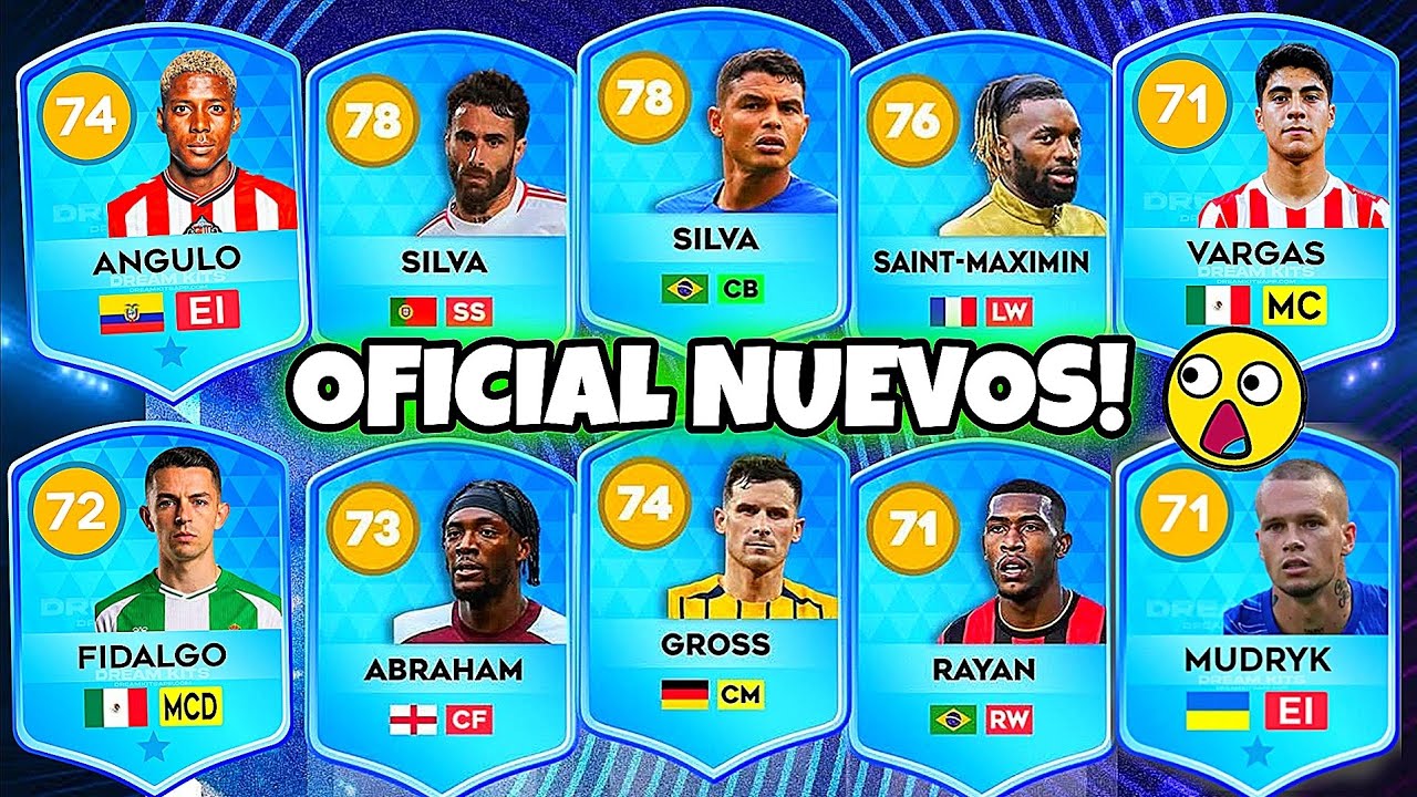 ACTUALIZACION DLS 26 TODOS LOS NUEVOS JUGADORES AGREGADOS😳