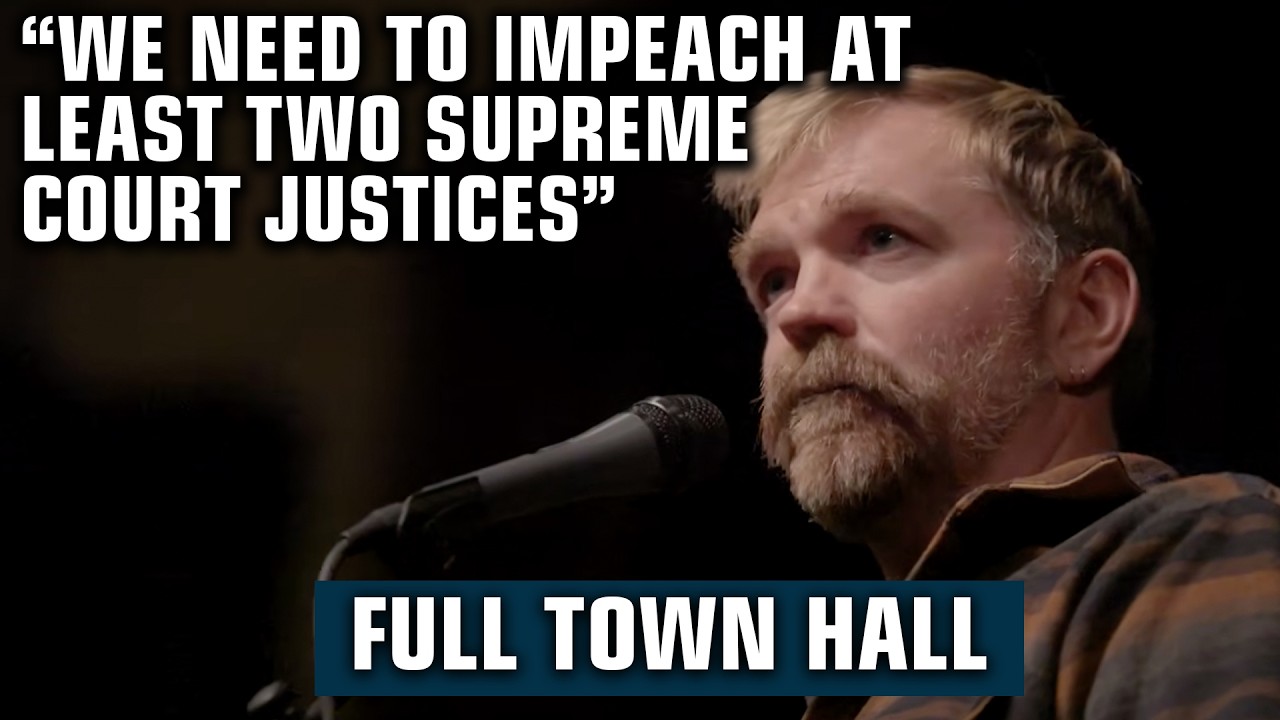 Graham Platner Holds a PACKED Town Hall in Biddeford, Maine