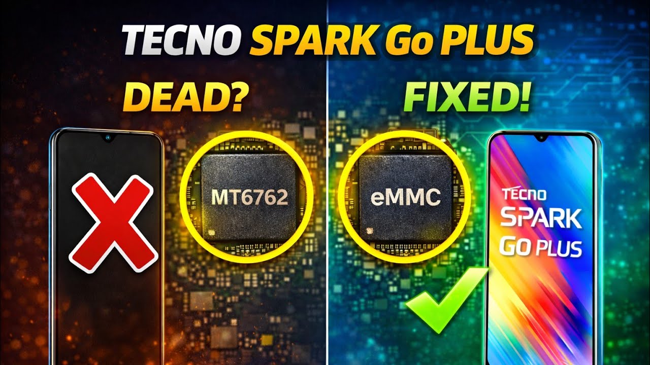Tecno Spark Go Plus Dead problem solutions Step bye step repair