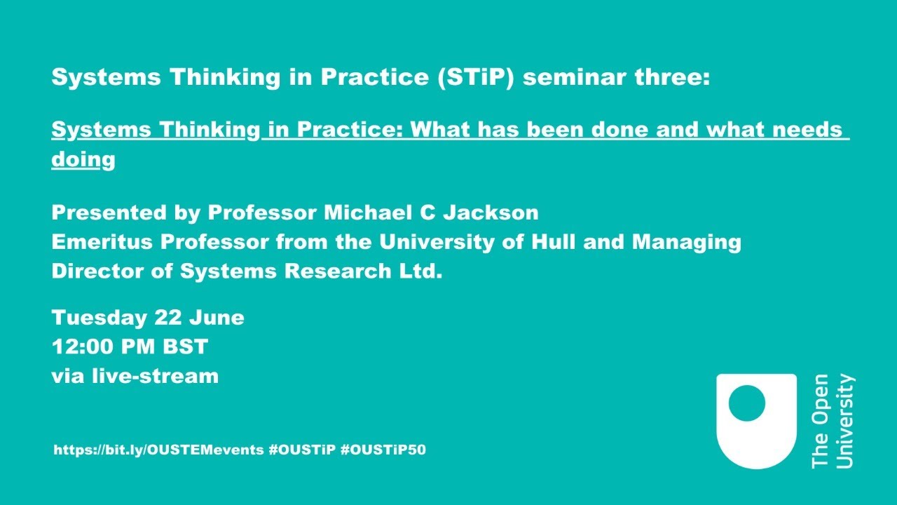 Critical Systems Thinking in Practice: What has been done and what needs doing