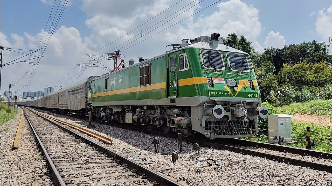 22 in 1 Back to Back Trains on SBC-TK, HAS Line | Chikkabanavara | INDIAN RAILWAYS. 
