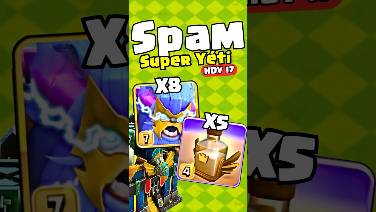 Super Y&eacute;tis + R&eacute;surrection = 3 &Eacute;TOILES FACILE en HDV17 !