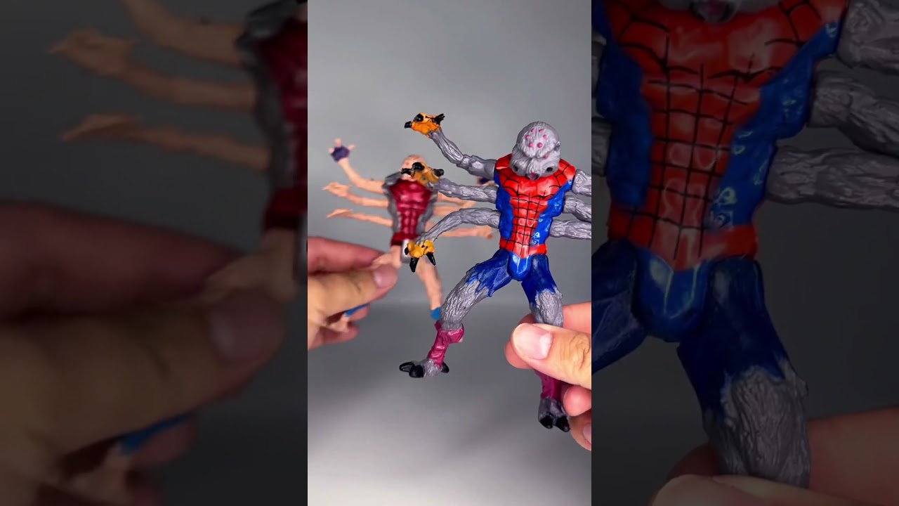 Фигурка Шестирукий монстр Человек Паук Toy Biz Bootleg Marvel #spiderman #toybiz #marvel #марвел