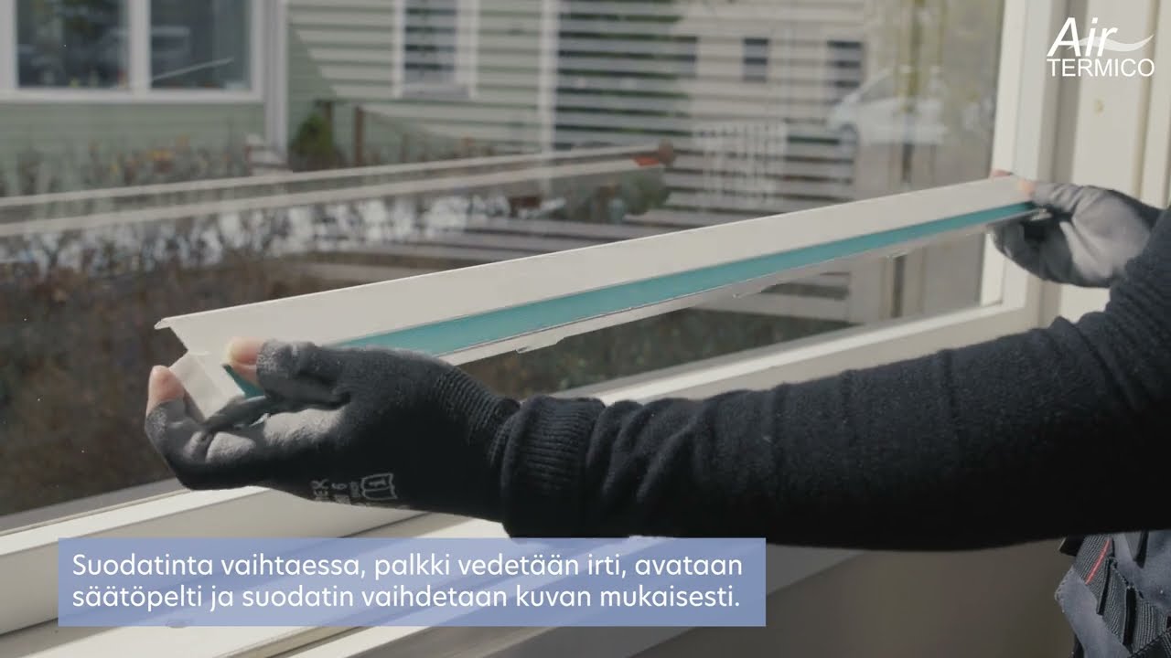 Air Termico Super - asennus ja suodattimen vaihto
