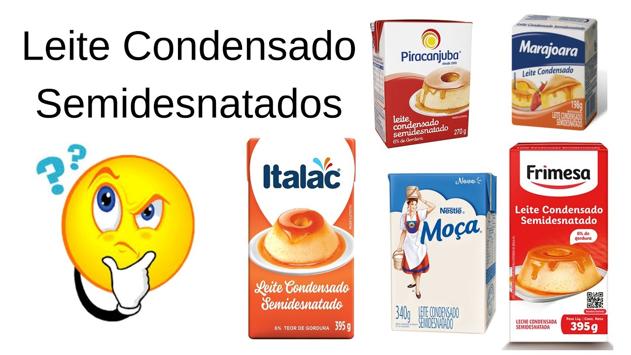 Como usar leite Condensado Semidesnatado