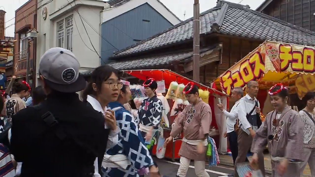 佐原の大祭　夏祭り　山車の運行は乱曳き　寺宿の山車　2025/07/11 c21