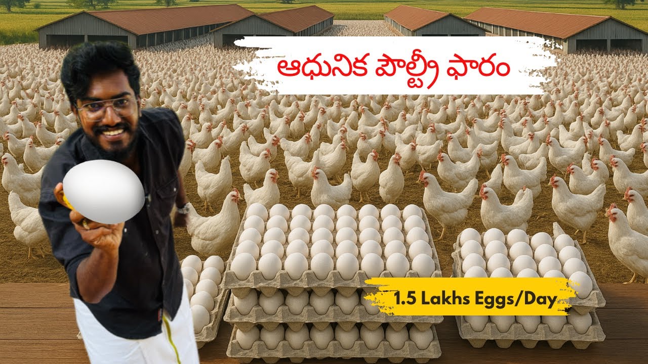 30,000 కోడిపిల్లలతో మొదలైంది 🐣 ఇప్పుడు 1.5 లక్షల కోళ్ళు 🐓 | Agrotill #farming