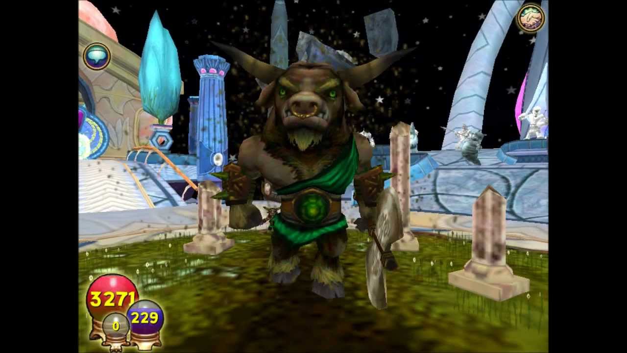 Life Minotaur Pet Spell - Wizard101