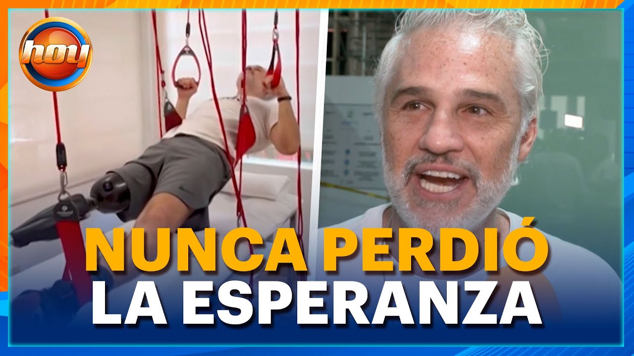 Juan Pablo Medina RECONSTRUYE su vida tras perder una pierna | Programa Hoy