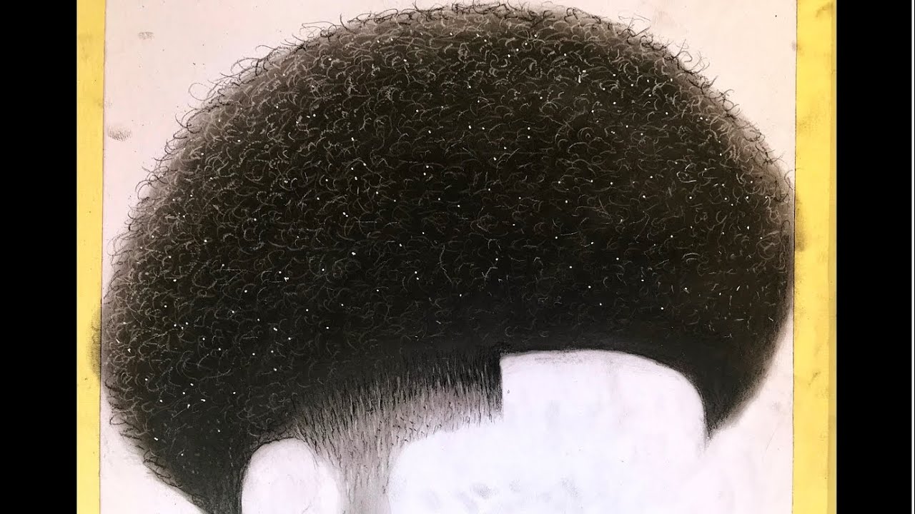 How To Draw AFRO Hair 💯 Full tutorial video 🔥