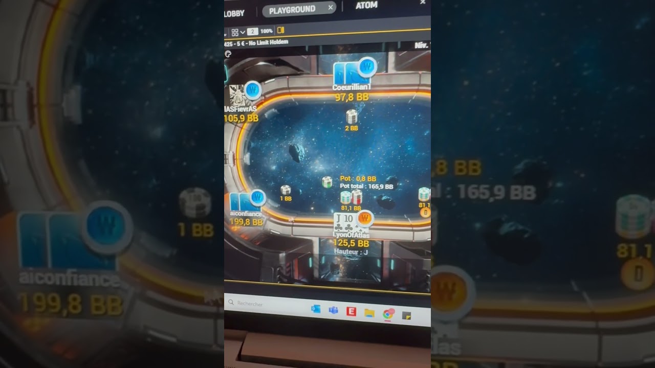 Winamax space Ko 5&euro; #winamax #poker #spaceko