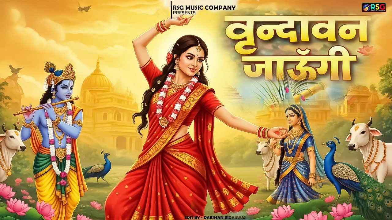 Vrindavan Jaungi | वृन्दावन जाउंगी | मेरे उठे विरह में पीर | Krishna Bhajan 2026 | Vrindavan Bhajan