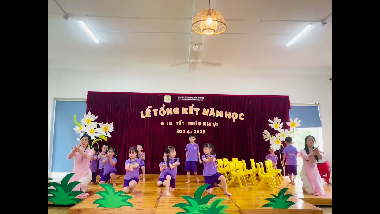 Hoạt cảnh Ngày đầu tiên đi học - Tổng kết năm học 2024-2025