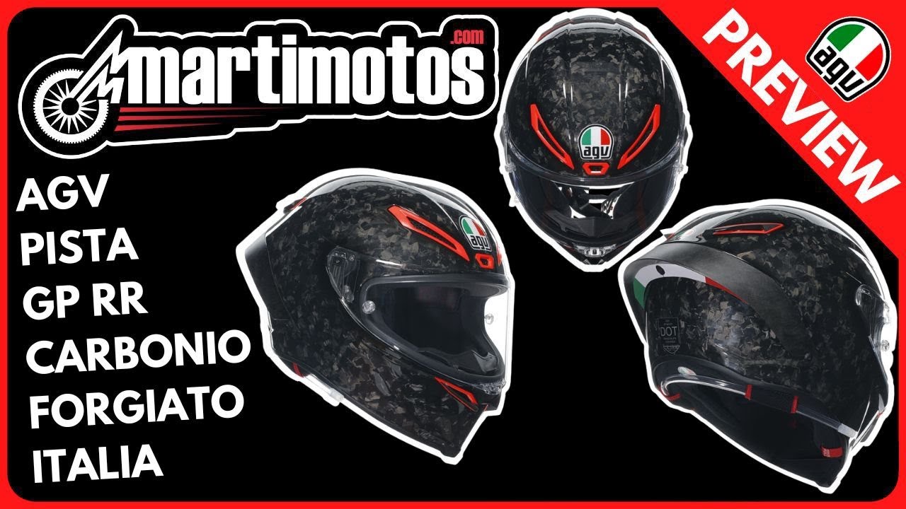 Preview // AGV Pista GP RR Carbonio Forgiato Italia