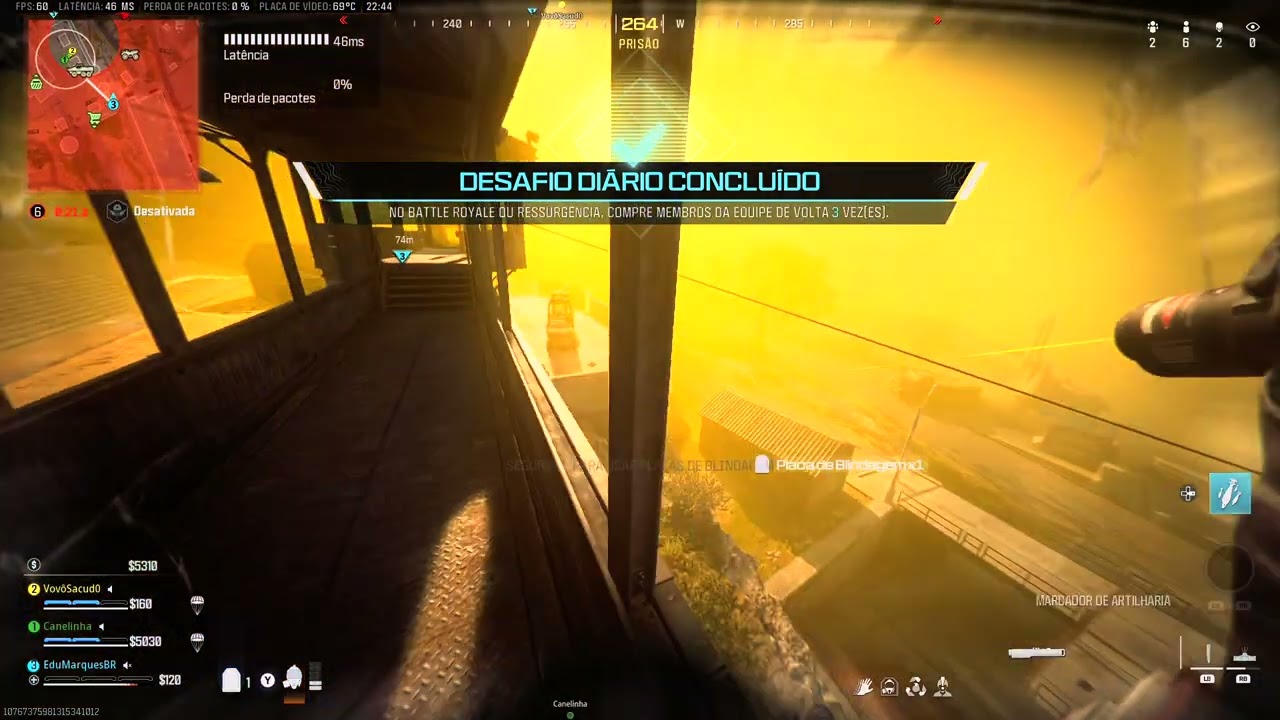 Warzone. Seringa, escudo, mina e tonfa...META