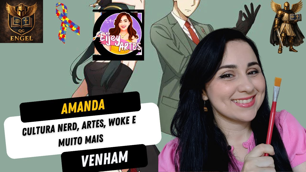 QG Cultural - Amanda Eejeiart falando de cultura nerd, woke, desenhos e muito mais