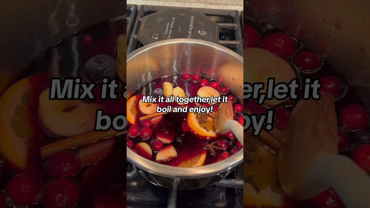 How To Make Mulled Wine | Mulled Wine Recipe #foodtube