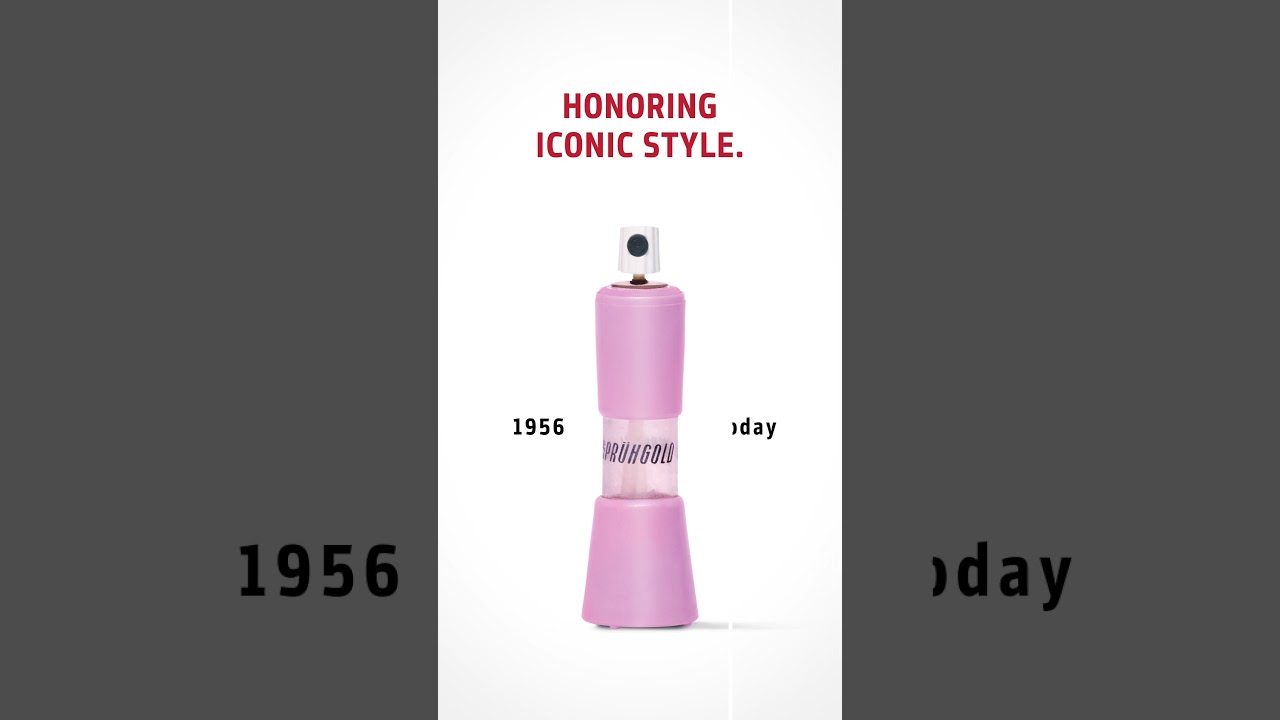 Goldwell 75th Anniversary: Celebrating Spr&uuml;hgold Hairspray | #shorts | Goldwell Education Plus