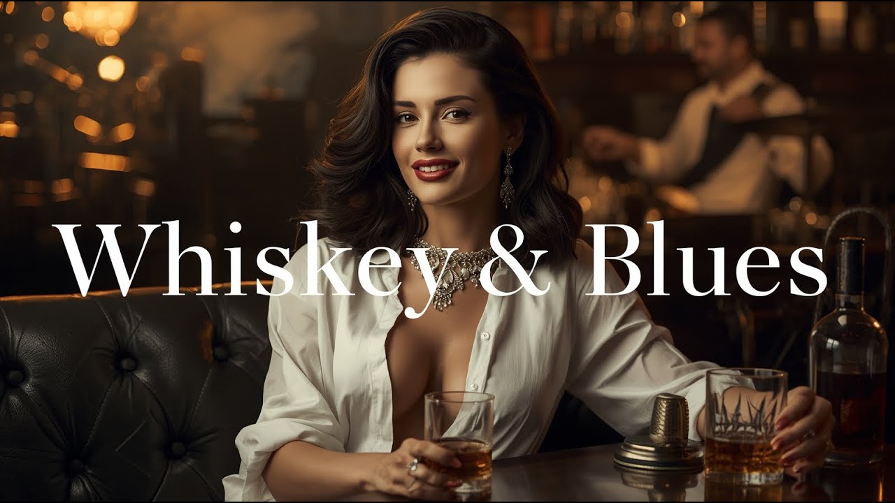 Retro Bourbon Blues 🍷 Soulful Women of the 50s – Slow Guitar & Timeless Vocals