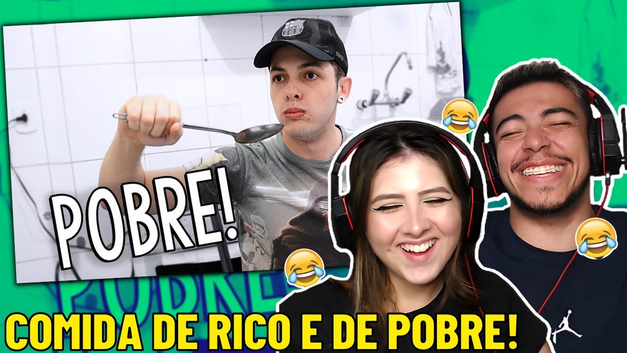 (CARACOL RAIVOSO) COMIDA DE RICO E DE POBRE | REACT