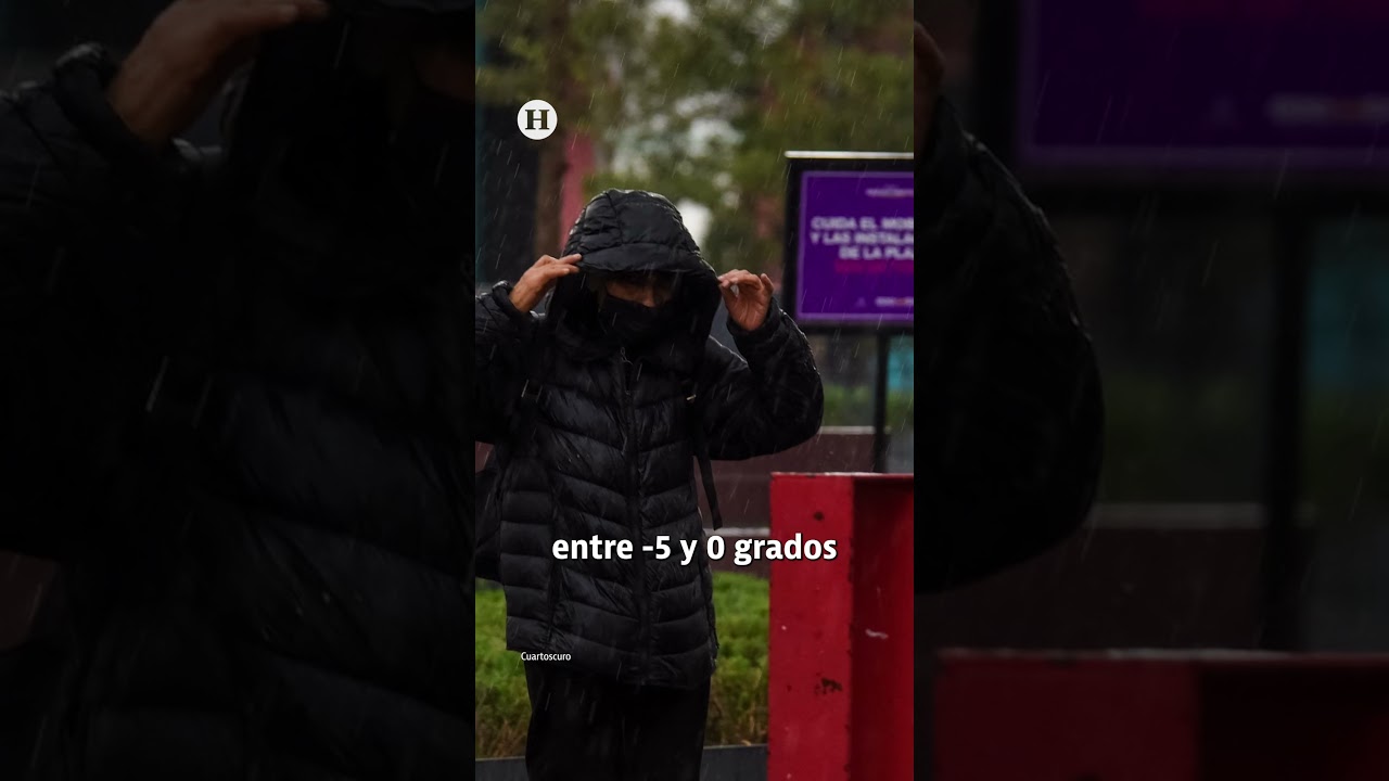 Lluvias intensas y heladas de hasta  10 grados amenazan estos estados del 14 al 16 de abril