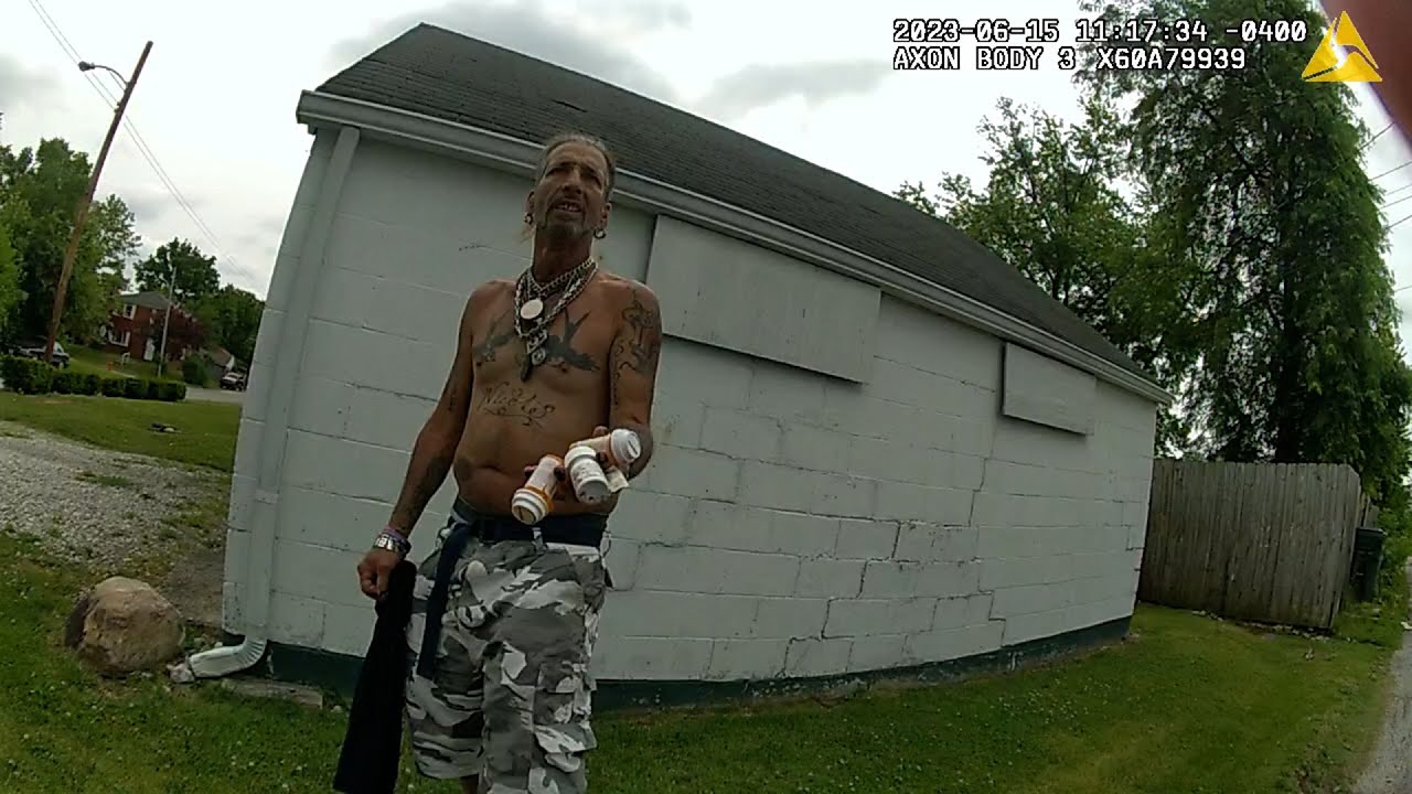 Police were told this man is overdosing.