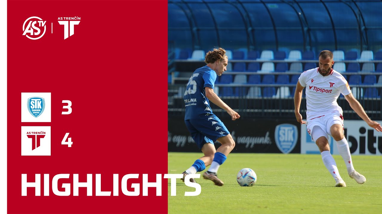 LETNÁ PRÍPRAVA | Highlights | ŠTK 1914 Šamorín - AS Trenčín 3:4 (1:1)