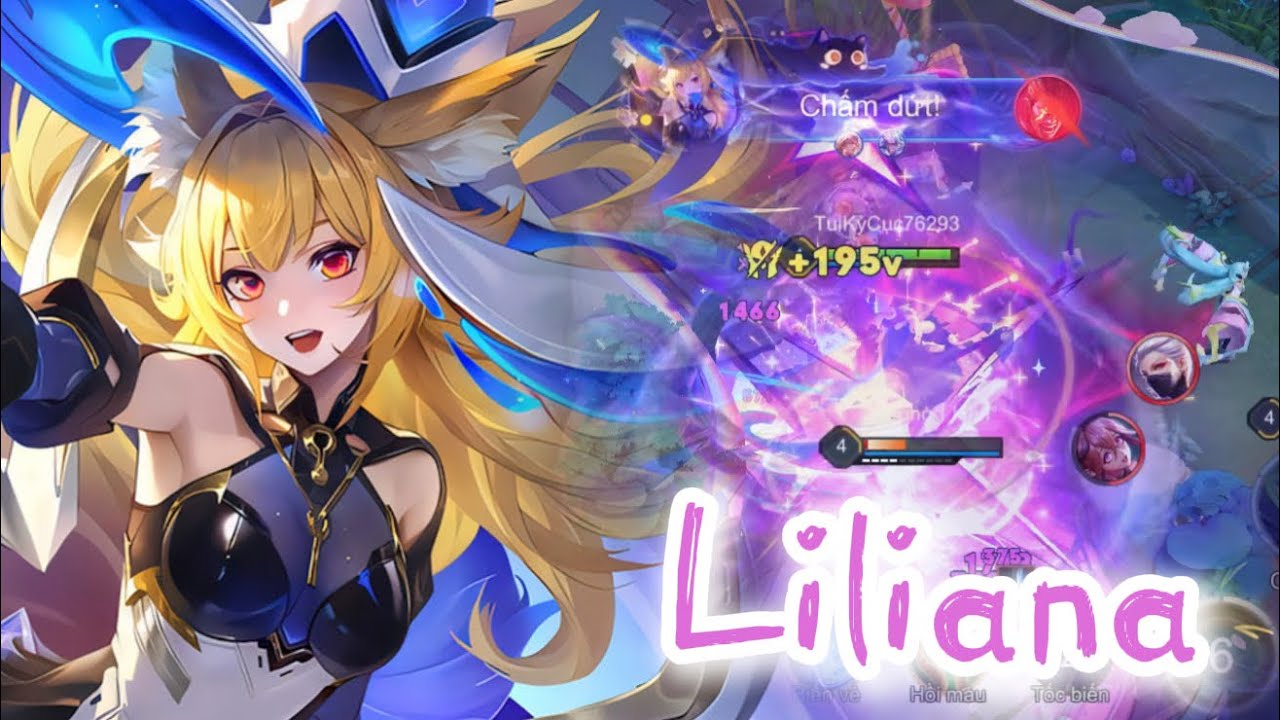 Liliana Ma Pháp Gạch Ống, thả linh đạn dồn lập team địch | Build đồ full phép xốn lè#lienquanmobile 