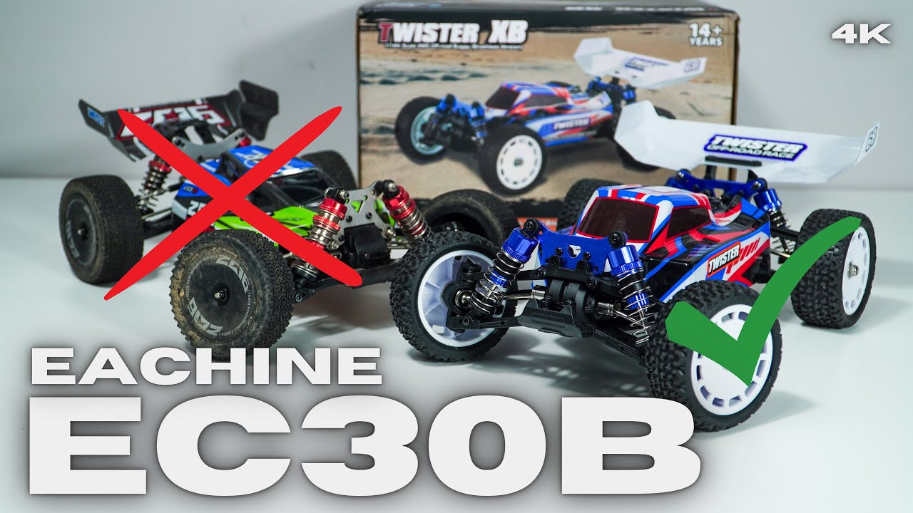 BESSER ALS DER WLTOYS 144001 & 144010 !!! | EACHINE EC30B BRUSHLESS im TEST | FERNGESTEUERTE AUTOS